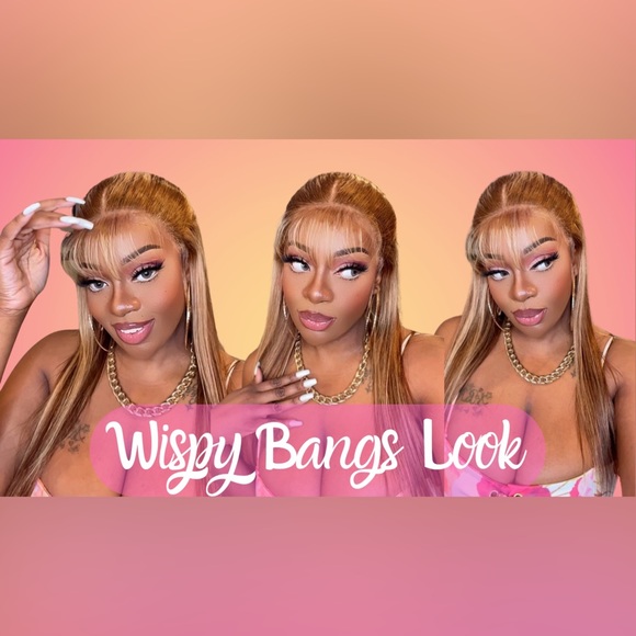 18" Highlight Straight Wig 13x4 Lace Frontal (not a bang wig) - Unice Hair - Picture 5 of 5